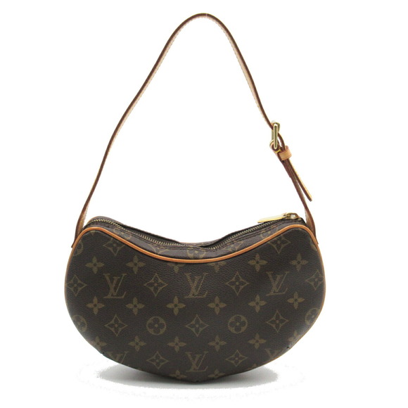 Louis Vuitton Brown Shoulder Bag Croissant Monogram Pochette - Picture 1 of 10